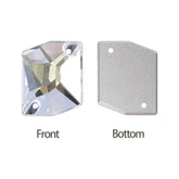 Silver Shade Cosmic Shape High Quality Glass Sew-on Rhinestones WholesaleRhinestone